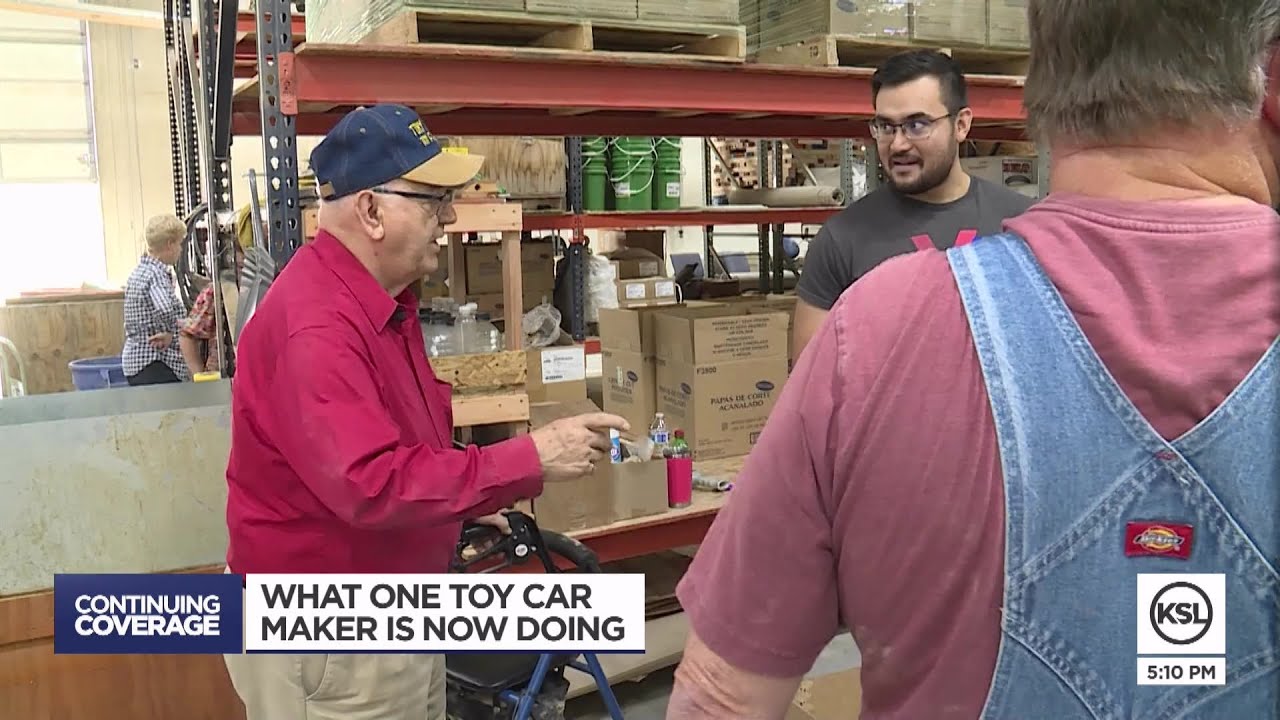 Utah's own toy wooden car maker tackles new project while planning retirement