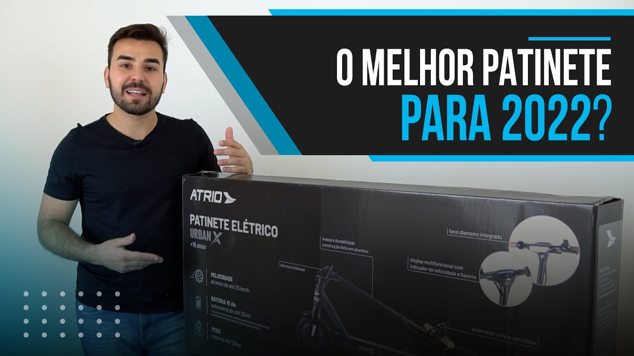 PATINETE ATRIO É BOM? UNBOXING ES324 URBAN X