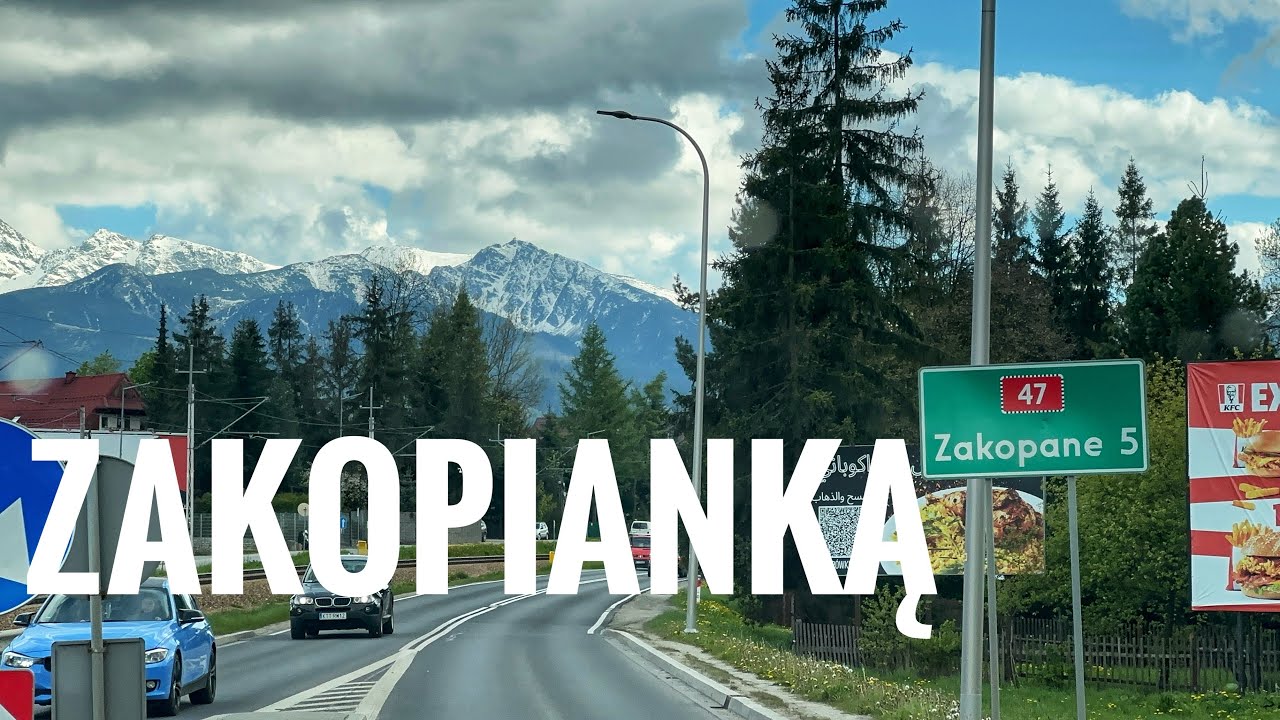Trasa Nowy Targ - Zakopane Vlog wiosna 2025