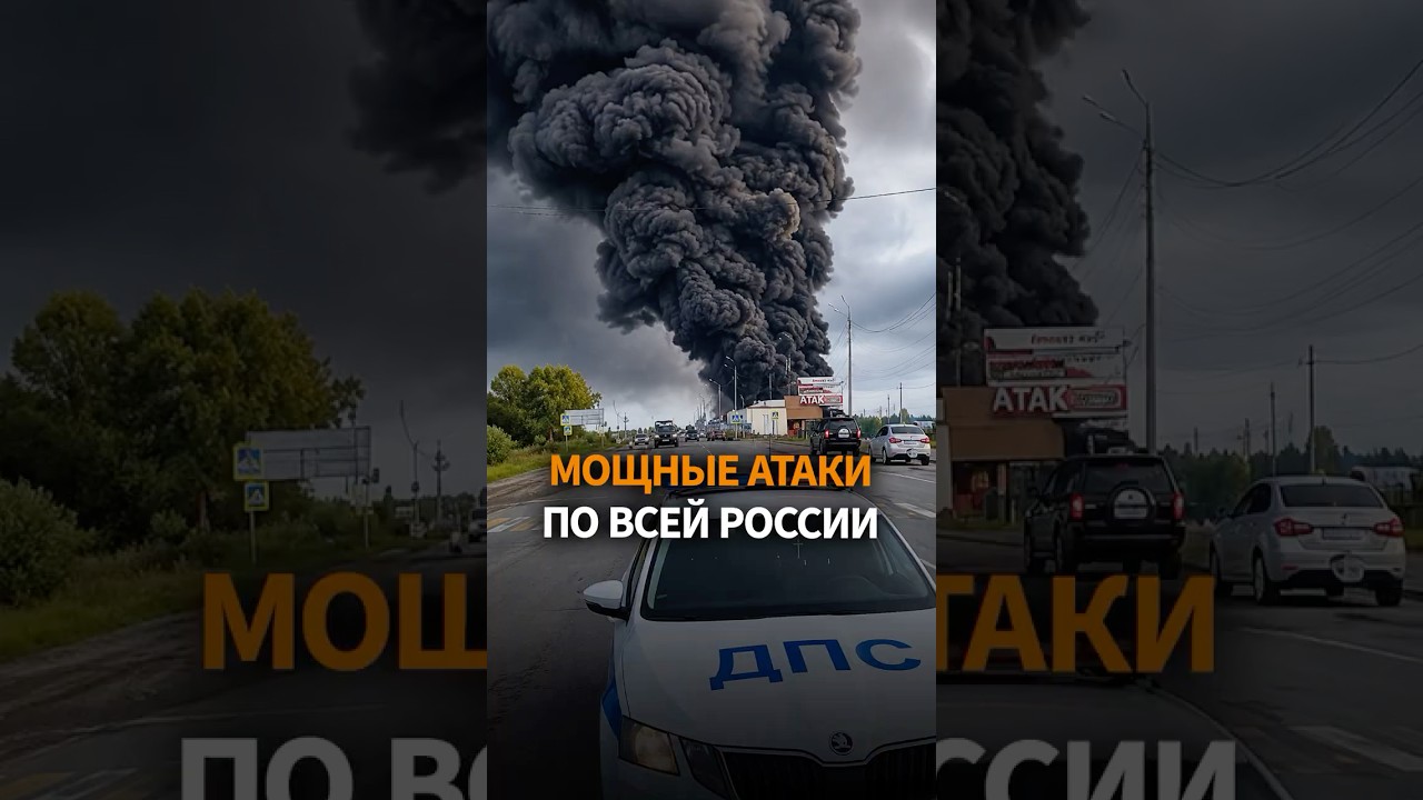 ВСЁ ГОРИТ! Ночная атака на Россию