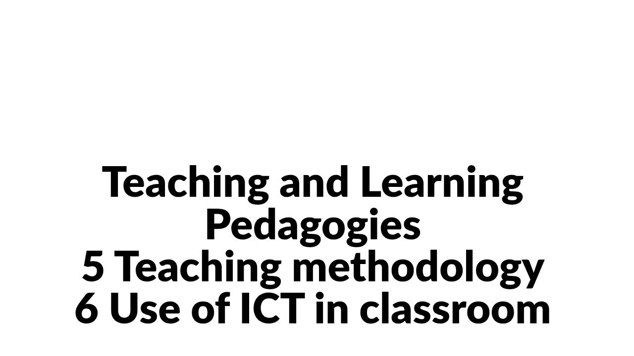 Методика преподавания | Использование ИКТ в классе | Педагогика | Имран Сарвар