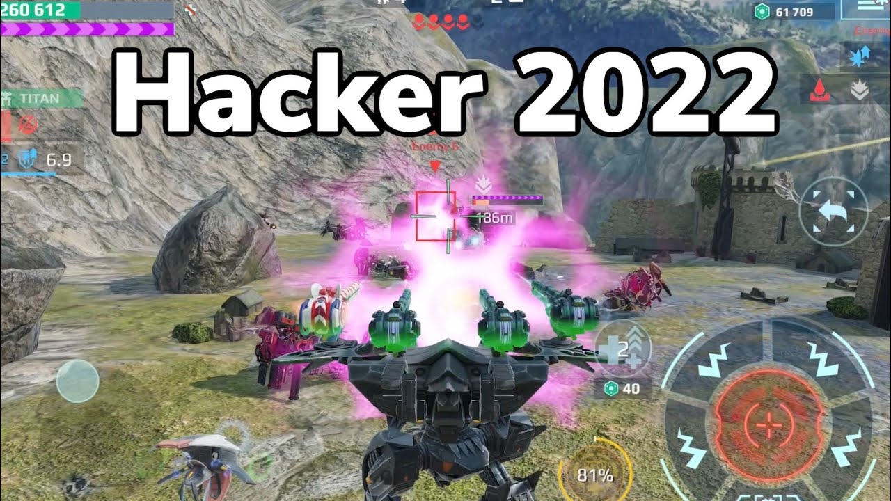 Hacker In War Robots - Hacking all Robots | War Robots Gameplay