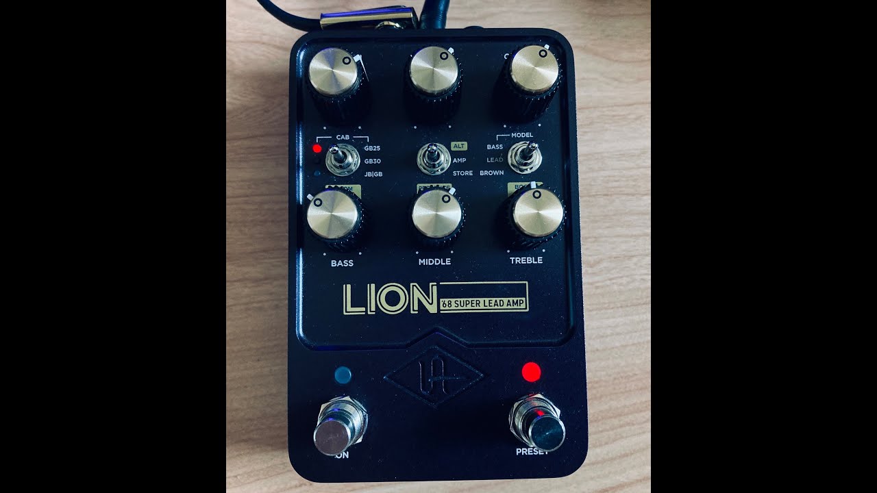 Universal Audio Lion 68 - Clean sounds