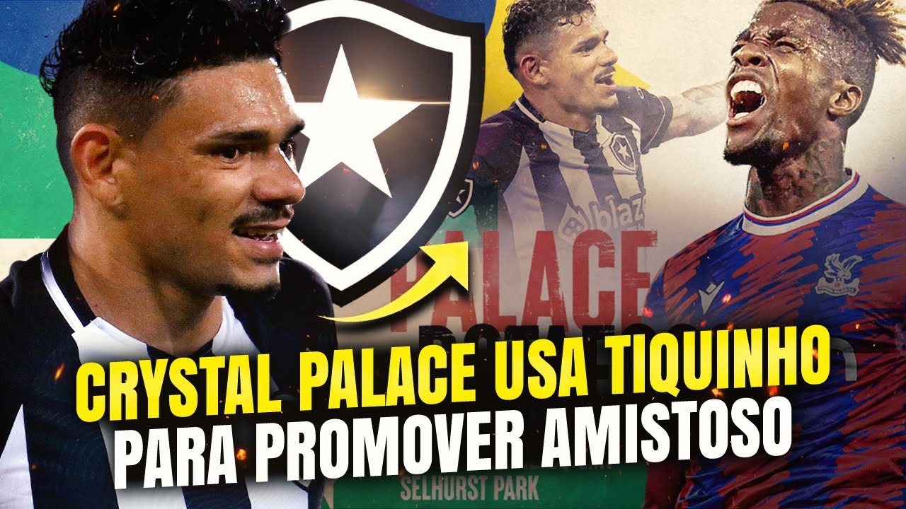 ⚠️CRYSTAL PALACE USA FOTO DE TIQUINHO SOARES PARA PROMOVER AMISTOSO IN&Eacute;DITO