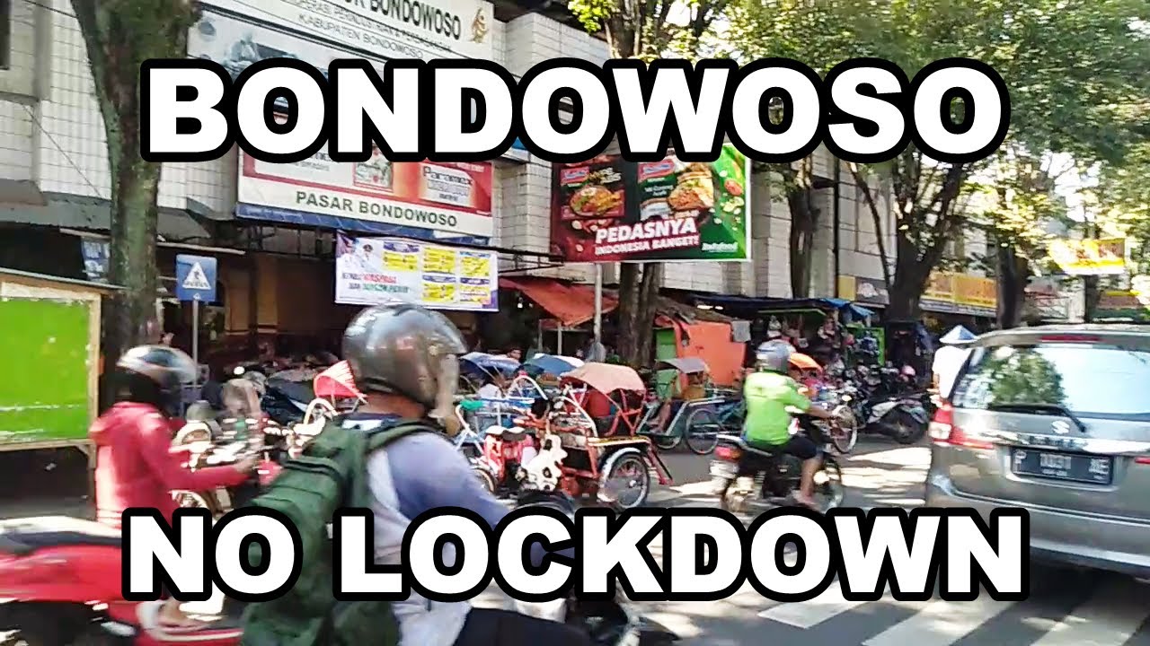 #Stayhome, Situasi Bondowoso Saat Wabah Virus Corona, Kawasan Pusat Kota dan Pecinan