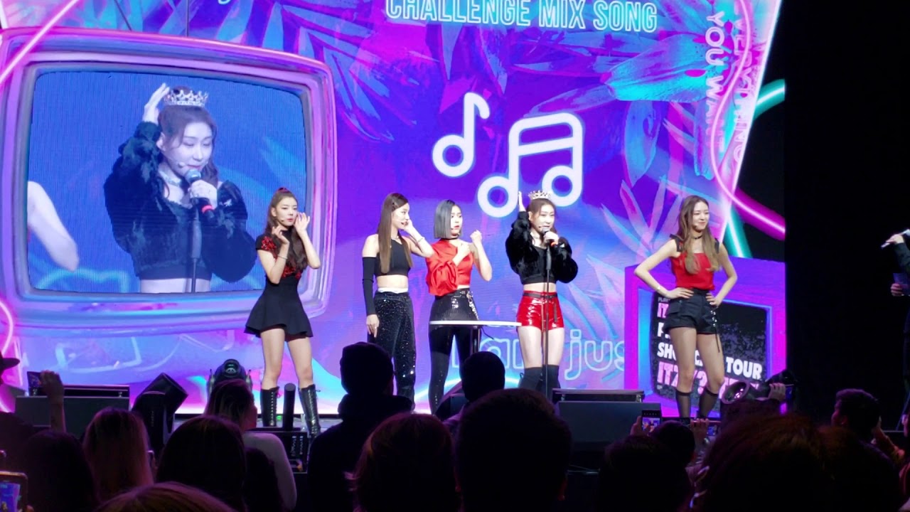 Itzy Premier Showcase Tour Minneapolis - Mix Song Challenge