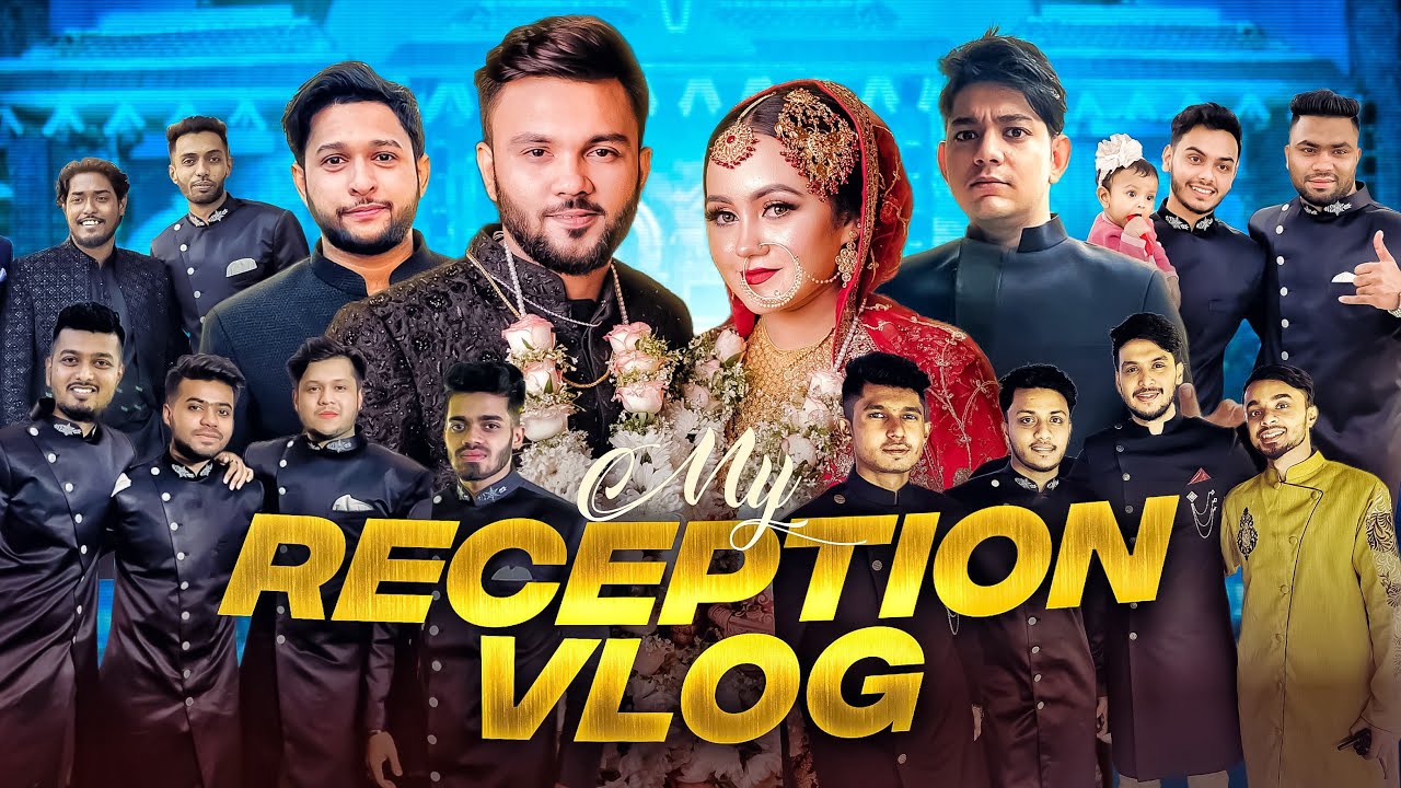 My Reception Vlog | বিয়ে করে ফেল্লাম । Manzia Fimu | Rs Fahim Chowdhury