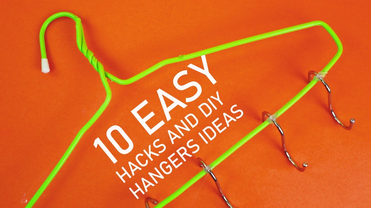 GENIUS WIRE HANGER । Awesome And Cool Ideas To Reuse Hangers