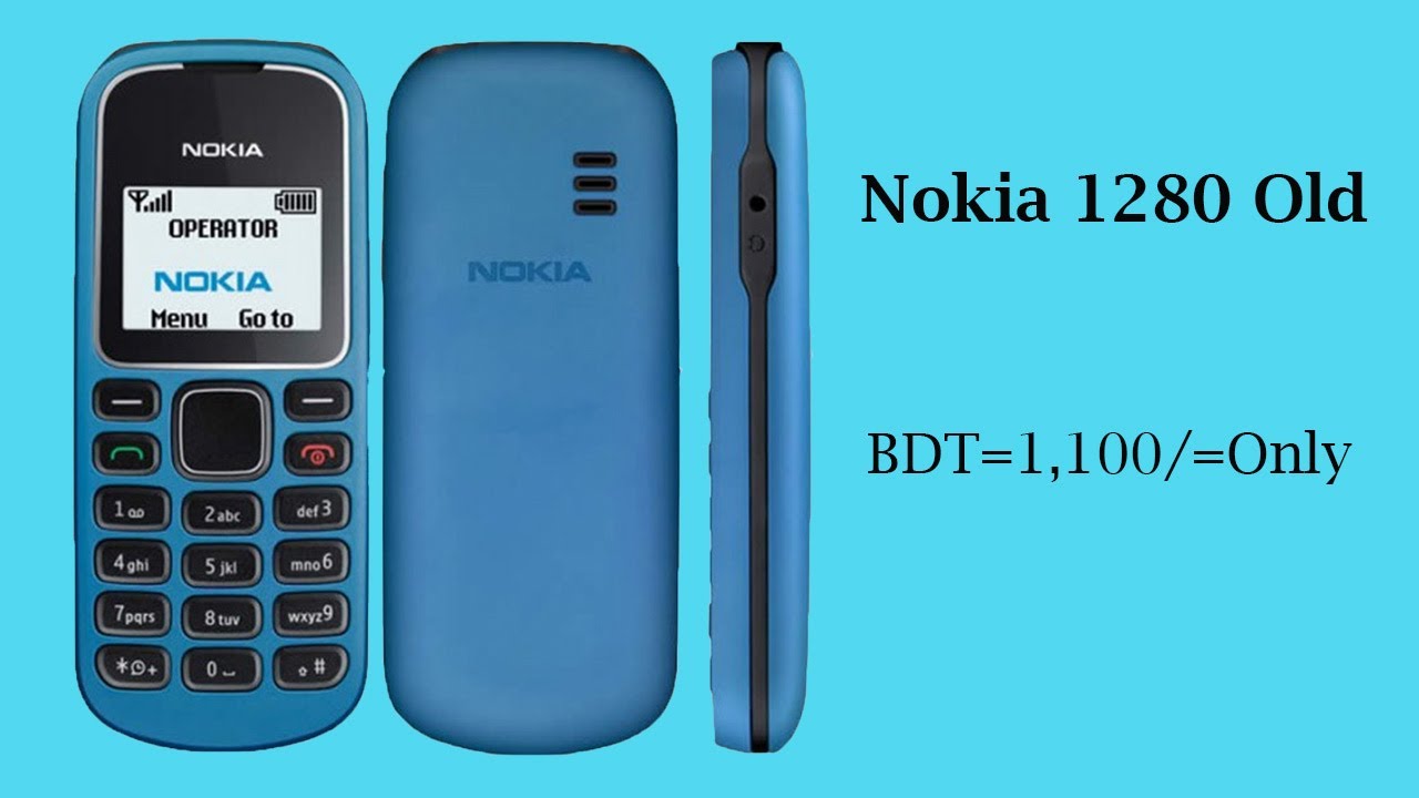 Nokia 1280 | Single SIM | Refurbished | নকিয়া ১২৮০ | নকিয়া ফোন । review | Price | At Milon Telecom