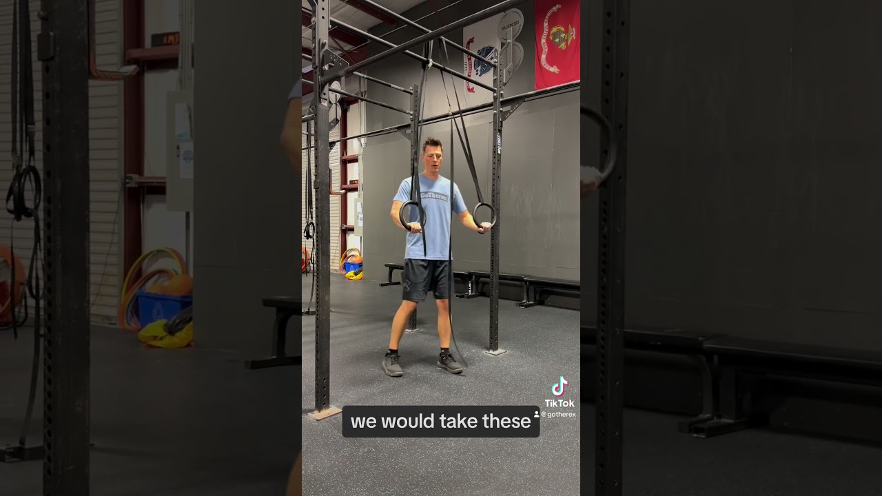 Archer Ring Rows | Shoulder Strength and Stability Exercise 
