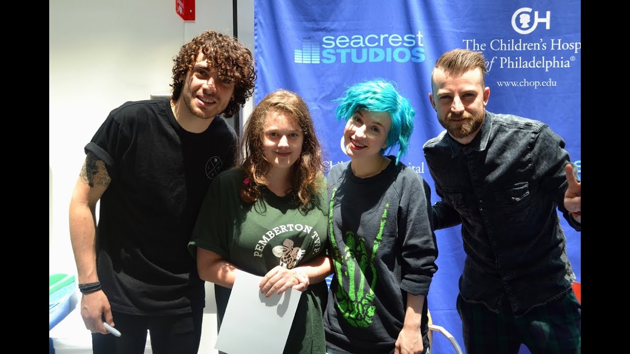 Paramore Inspires Patients At Seacrest Studios To Follow Their Dreams