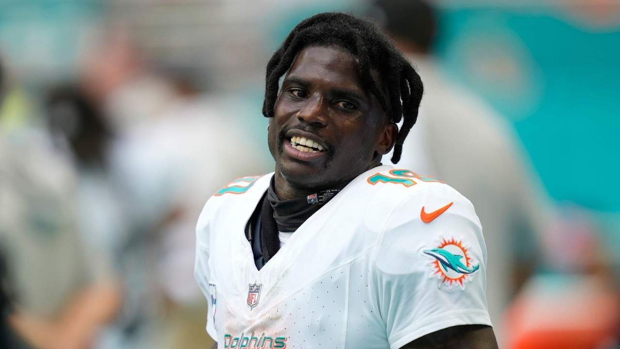 Tyreek Hill released by the Dolphins