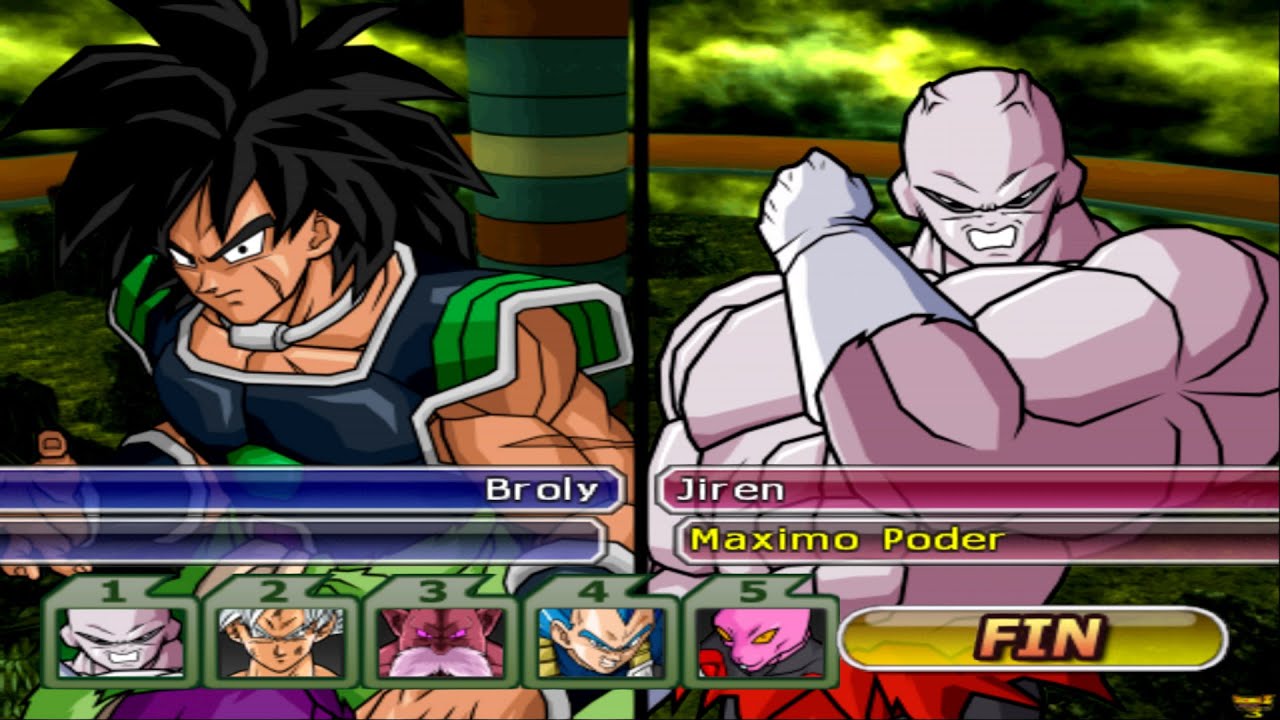 TEAM BROLY VS TEAM JIREN EN DRAGON BALL Z BUDOKAI TENKAICHI 3 MODS NUEVA ISO CANON SUPER GAMEPLAY HD