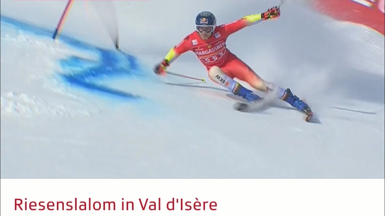 Ski Alpin Men's Giant Slalom Val D'Isère 2.run Highlights 2023 | by WeedyLove