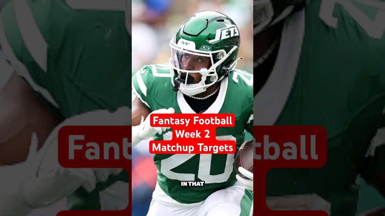 Fantasy Football Week 2: Top Matchups to Start or Sit! 🏈💥