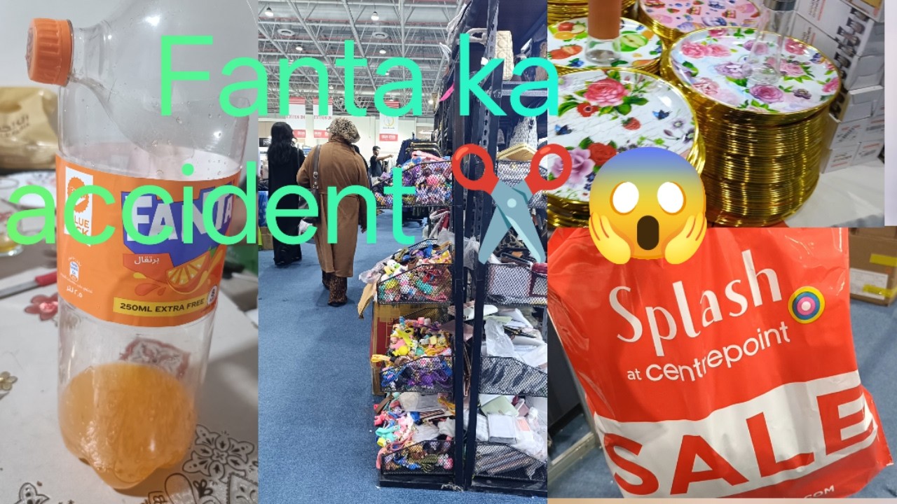 When Fanta won't open ✂️/Expo center/Husband Day Shopping 🛍️
