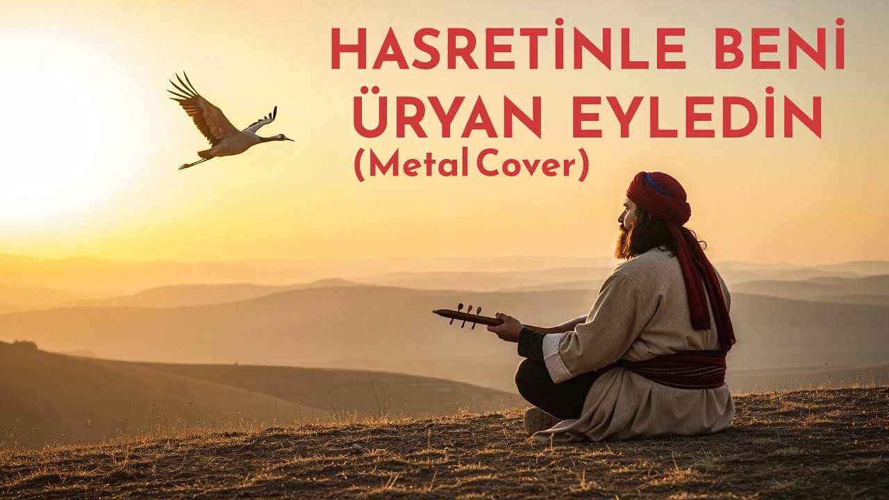 Pir Sultan Abdal - Hasretinle Beni | Metal Cover | Anatolian Folk | AI Music