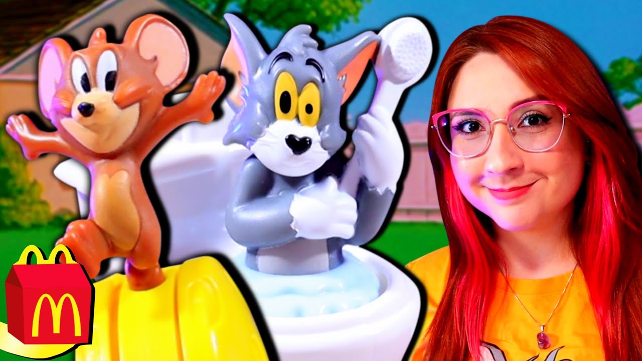 Brindes de TOM & JERRY do MC DONALD'S!