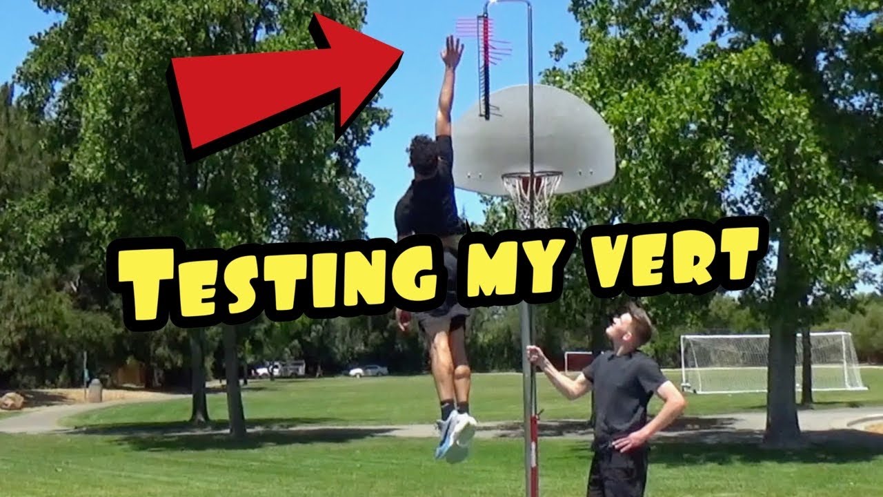 Testing My One Foot Vertical: Isaiah Rivera And John Evans Dunk Session