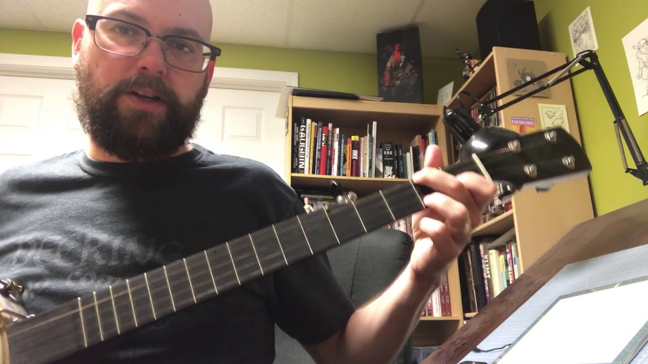 After the Basic Frailing Strum - The Left Hand