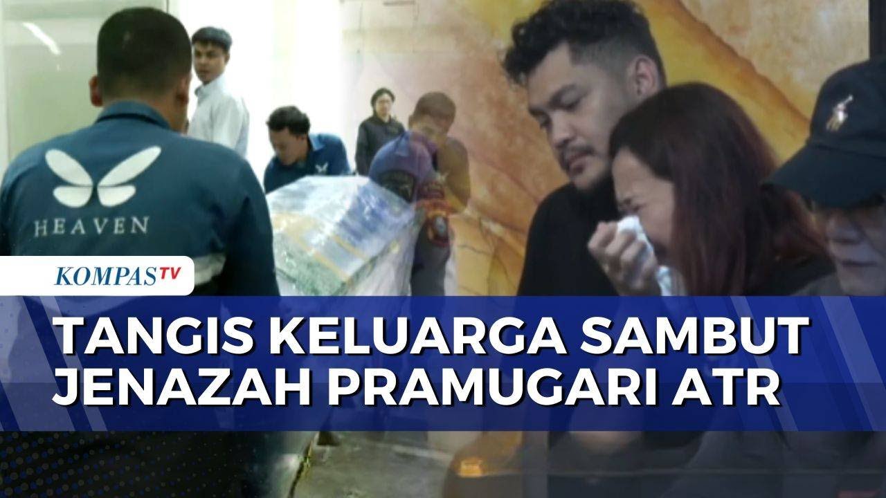 Tangis Keluarga Sambut Kedatangan Jenazah Pramugari Pesawat ATR 42-500 Florencia Lolita Wibisono