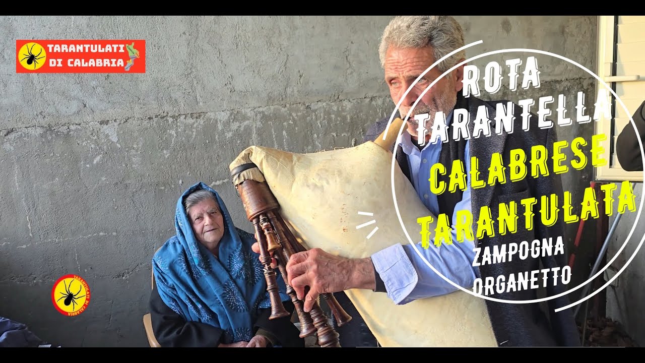 224 - ROTA TARANTULATA DI TARANTELLA CALABRESE CON ZAMPOGNA