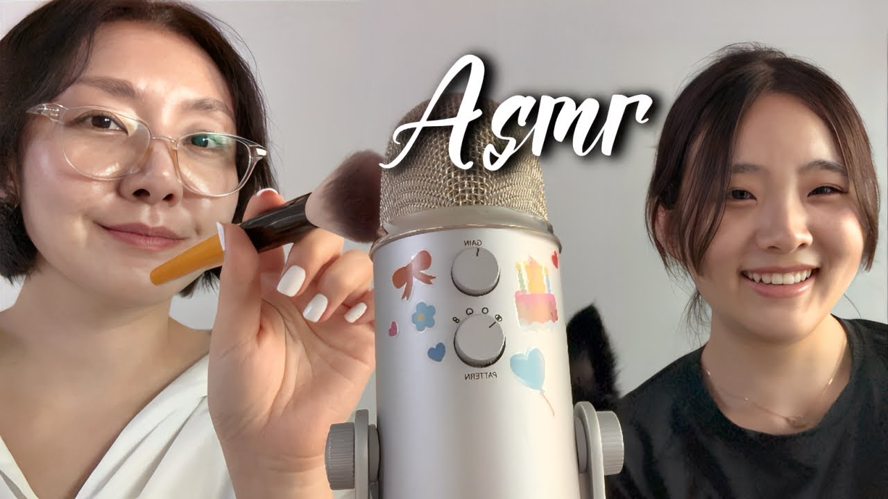 my MOM tries ASMR FOR THE FIRST TIME (she did so good! 💗)