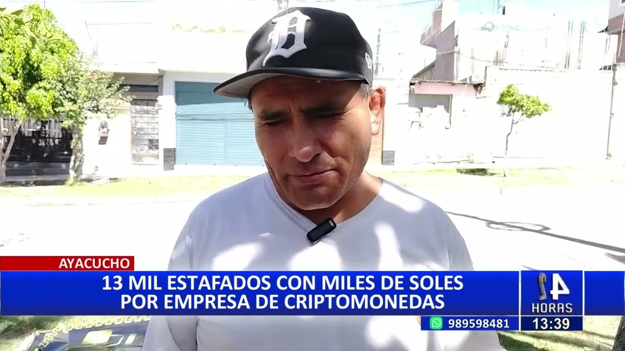 Estafa piramidal de Link Flow en Ayacucho: usuarios denuncian desaparici&oacute;n de fondos