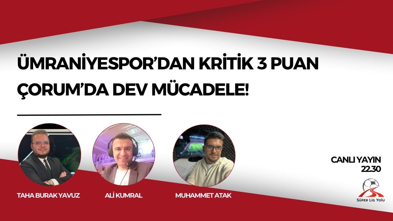 TRENDYOL 1. LİG 30-31. HAFTA DEĞERLENDİRMESİ