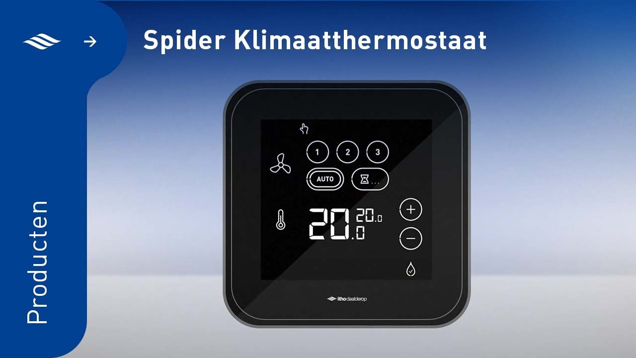 Producten - Spider Klimaatthermostaat - Itho Daalderop