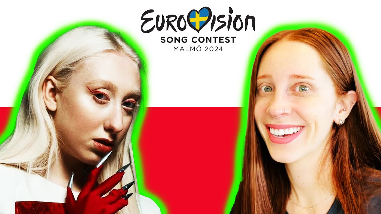 LET'S REACT TO POLAND'S SONG FOR EUROVISION 2024 // LUNA 