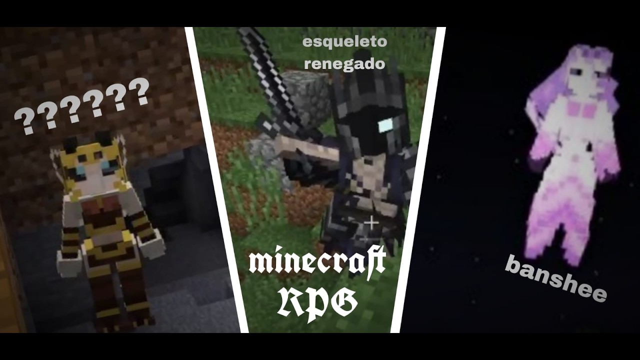 transformei o MINECRAFT em um RPG com esse modpack