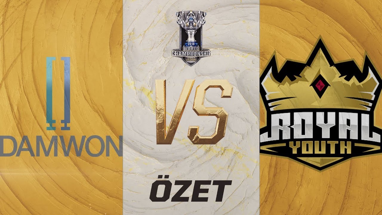 DAMWON Gaming ( DWG ) vs Royal Youth ( RYL ) Ma&ccedil; &Ouml;zeti | Worlds 2019 &Ouml;n Eleme 1. Tur
