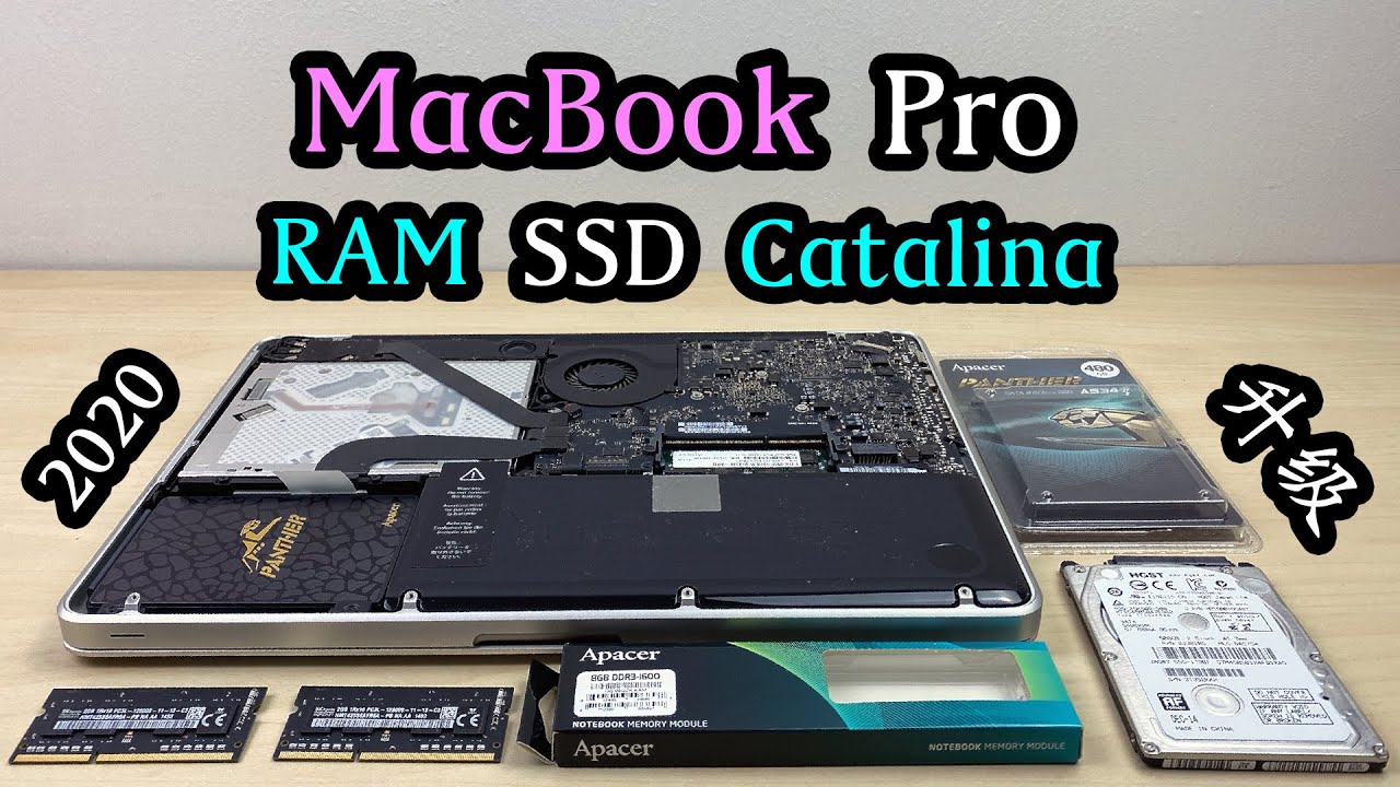 「值得升级」记忆体和固态硬盘 MacBook Pro A1278 2012 macOS Catalina Upgrade / menaik taraf Apacer RAM SSD Malaysia