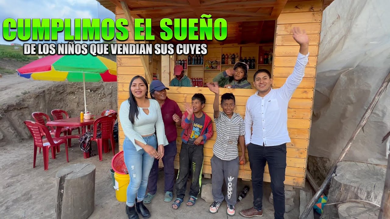 VENDEN SUS CUYES PARA PODER ESTUDIAR Y COMER (PARTE #2 FIN)