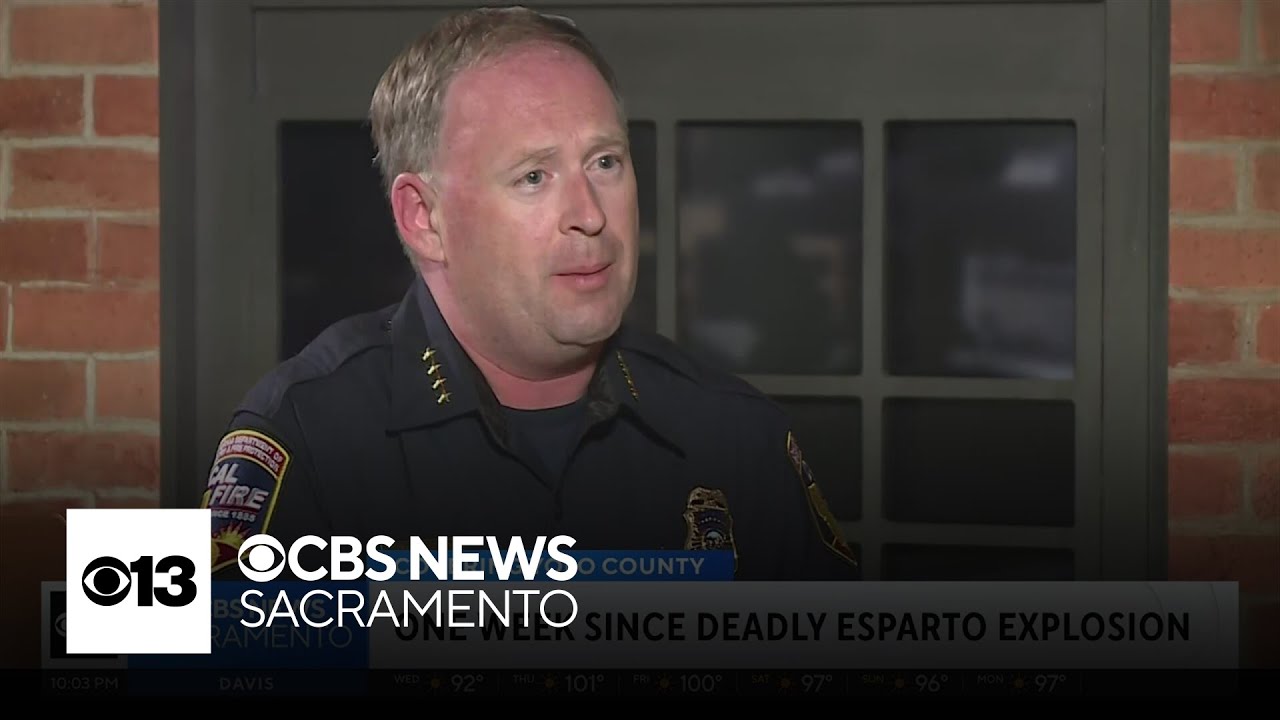State fire marshal sits down for interview one week after Esparto fireworks explosions