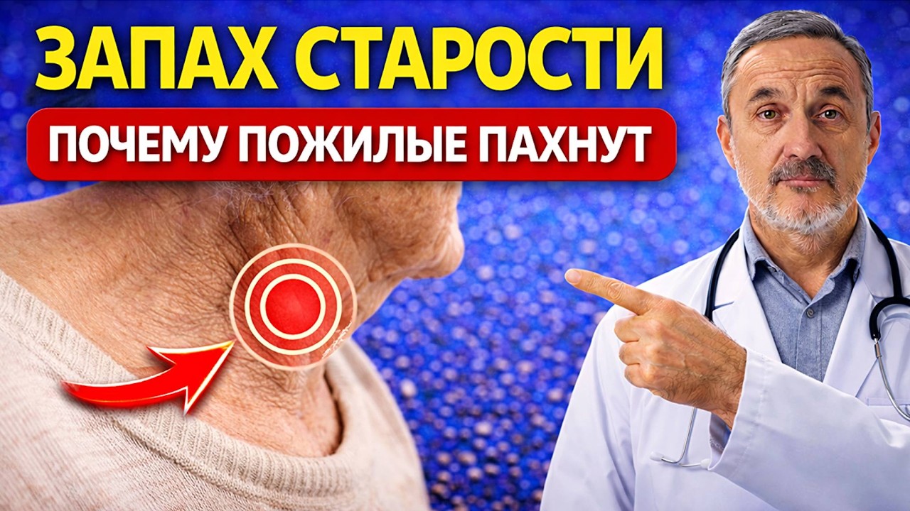 99% людей не знают, откуда берётся «запах старости»: дело в 1 точке. Очистка за минуту!