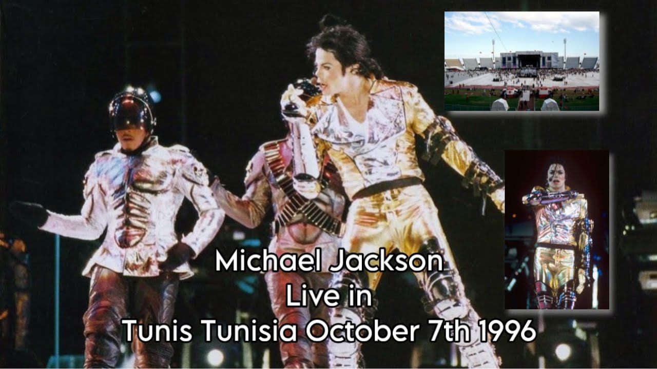 NEW RIP | Michael Jackson live in Tunis Tunisia 1996 (Amateur)