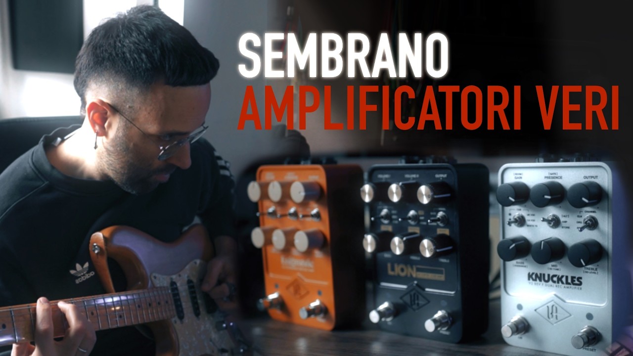 MEGLIO DI NEURAL? UAFX AMP SIMULATOR (Enigmatic, Lion, Knuckles) | StrumentiMusicali.net