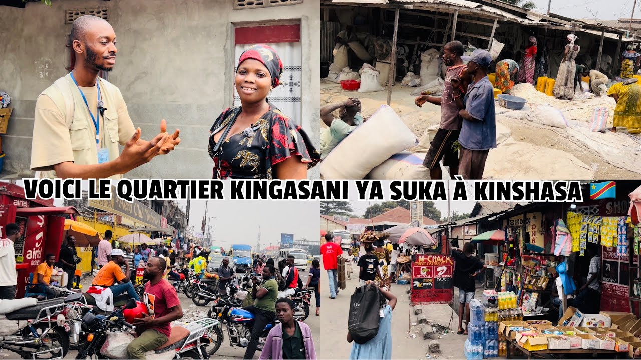 LE QUARTIER KINGASANI (CHINE POPULAIRE) À KINSHASA 🇨🇩