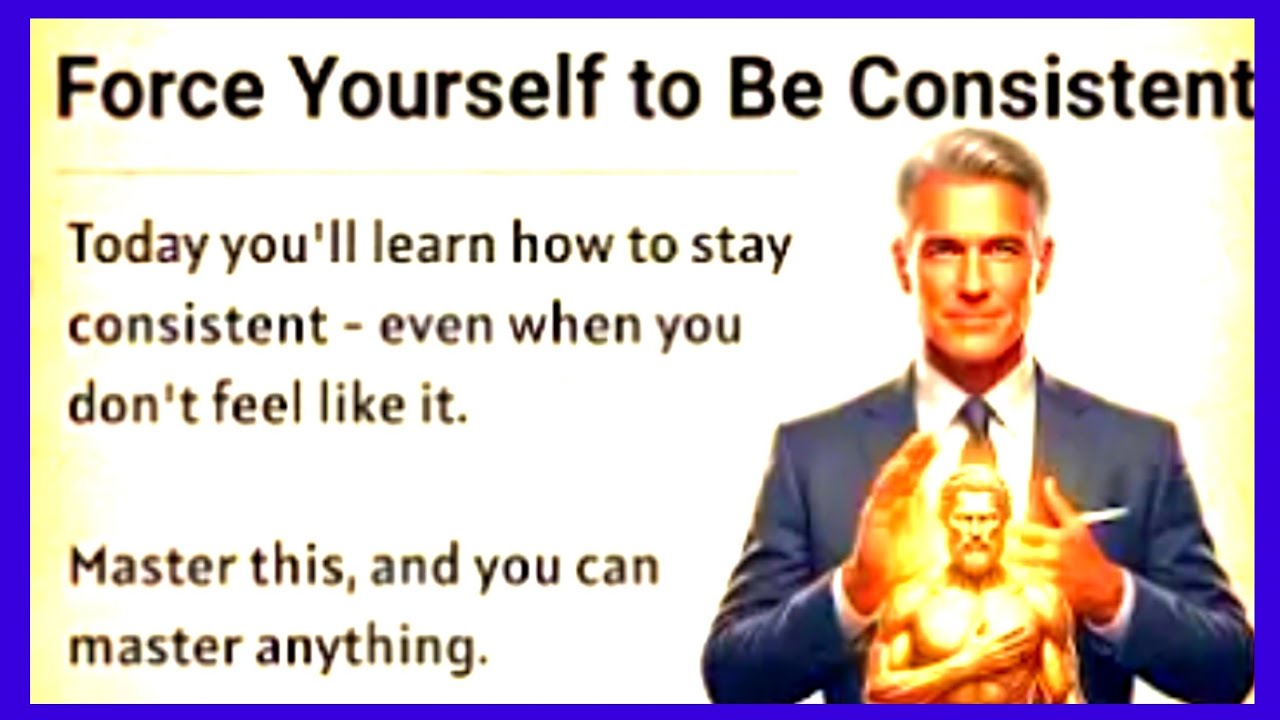 HksForce Yourself to Be Consistent || Learn English With Motivation || Improve Your English 
