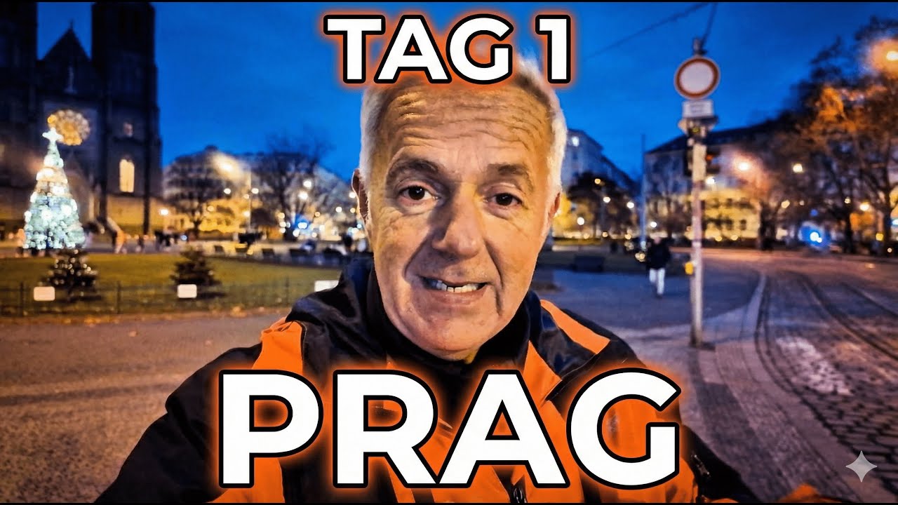 32-Betten-Hostel in Prag! Meine 90-Tage-Europa-Reise beginnt!...🚂