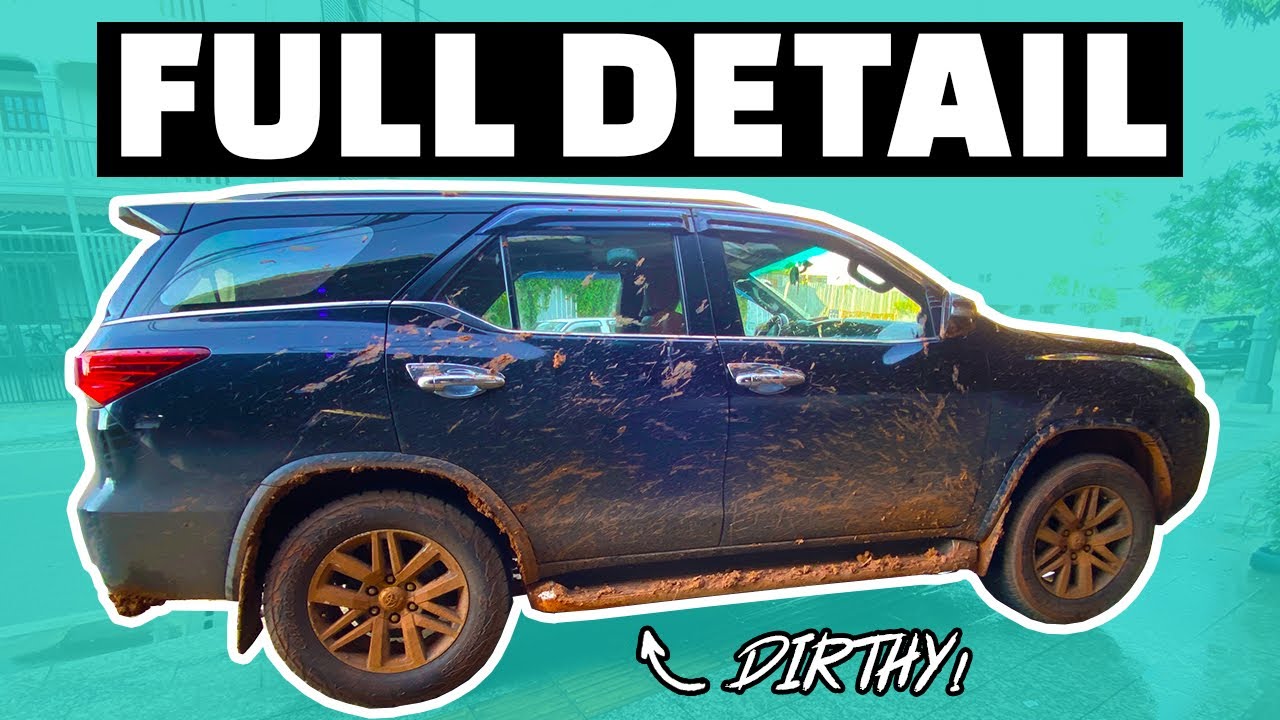 Is a TOYOTA FORTUNER  SUV  The Best Car to Detail ?Detail | Drave | Tech Review!