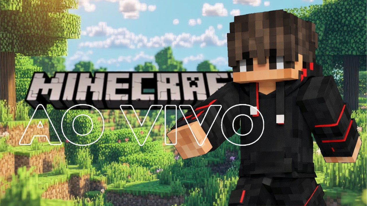 Minecraft AO VIVO Jogando Com INSCRITOS / Bedrock e Java ( LIVE ON )