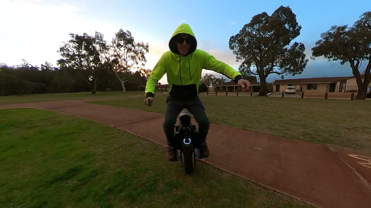InMotion v11 seat 1st ride moments