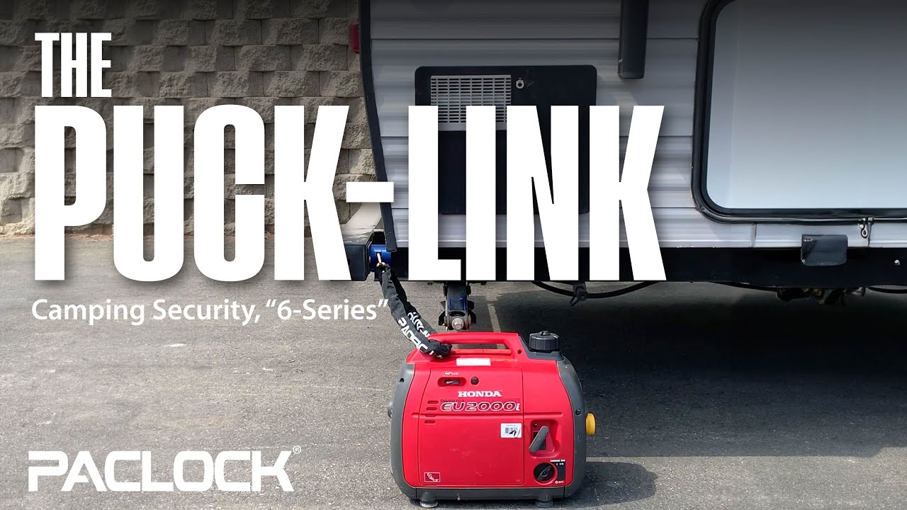 The BEST Padlock for Camping Security ft. PACLOCK's PUCK-LINK™