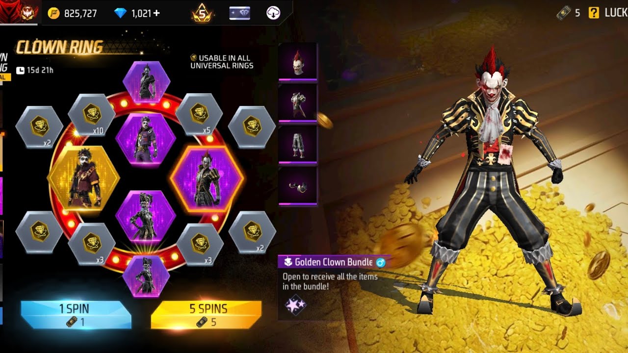 CLOWN RING EVENT 