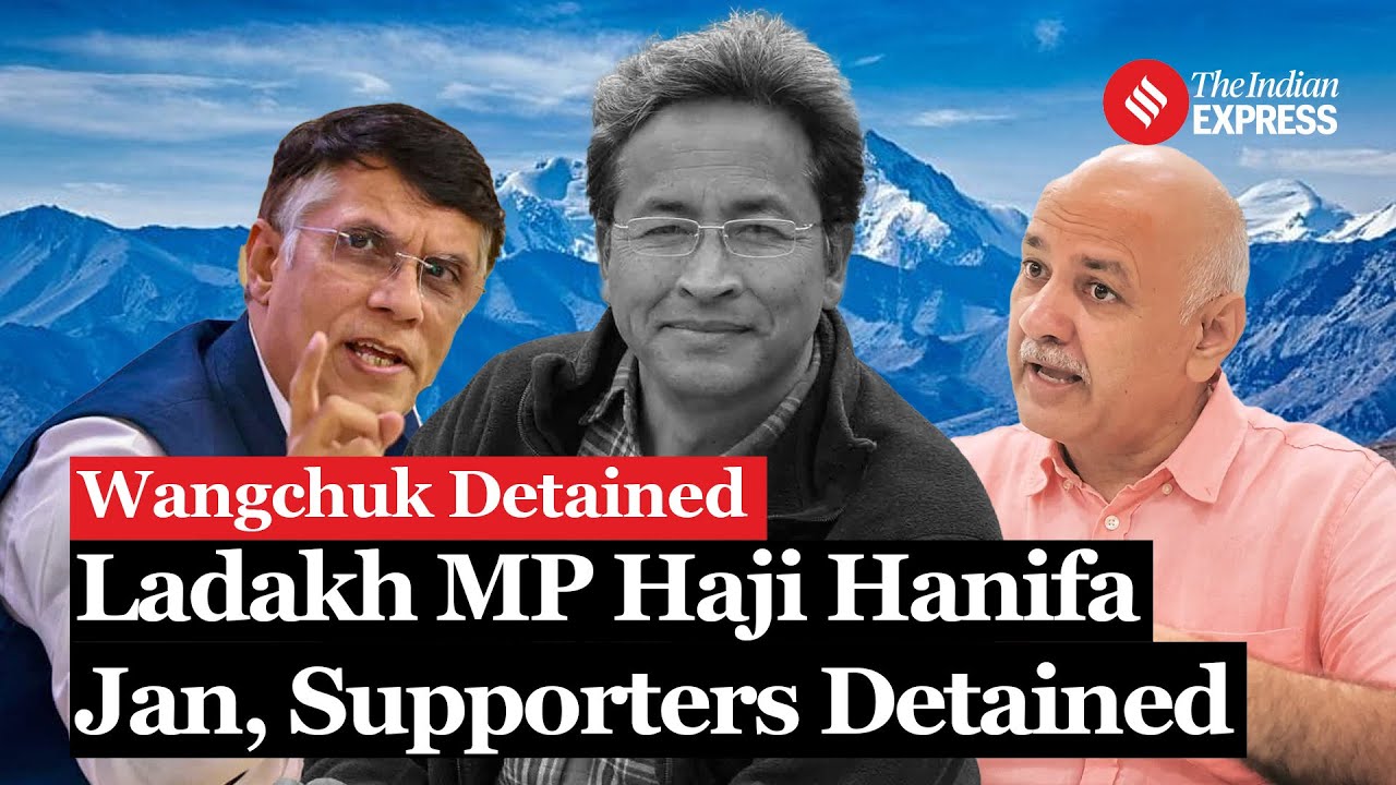Political Leaders Condemn Sonam Wangchuk's Detention During Ladakh-Delhi March