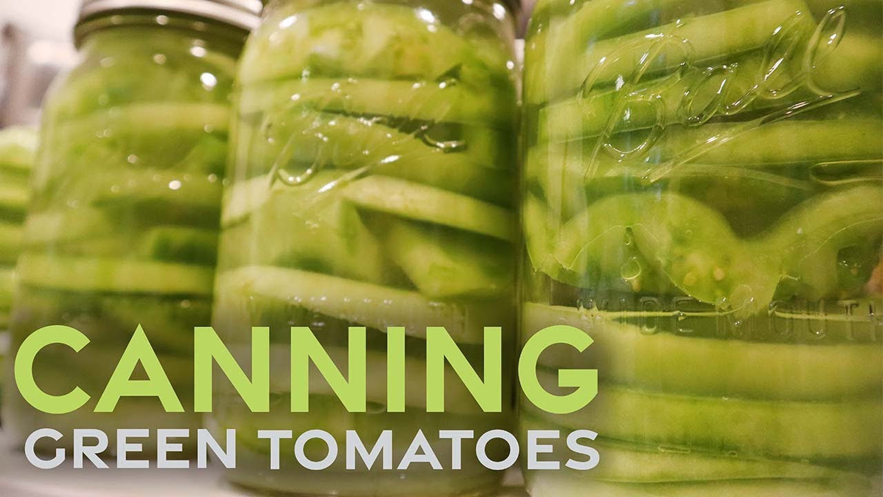 Canning Green Tomatoes