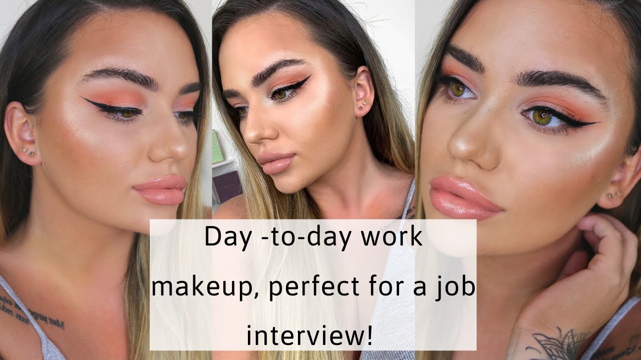SIMPLE WORK MAKEUP! PERFECT FOR A JOB INTERVIEW || SMJP MAKEUP